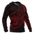 Tonga Polynesian ll Over Hoodie Red Turtle Tribal - Polynesian Pride