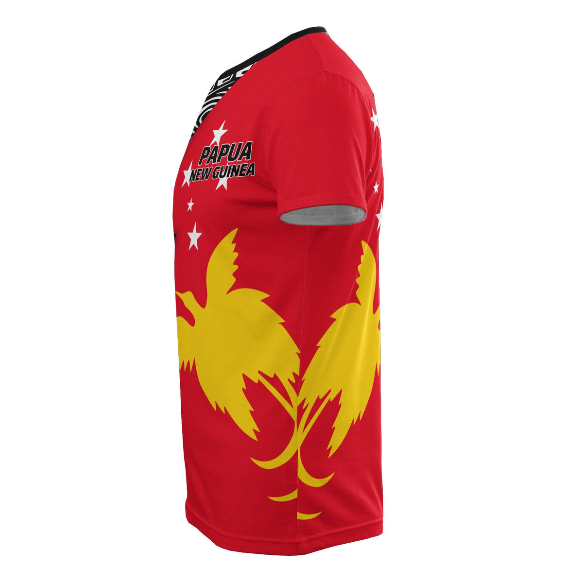 Papua New Guinea T Shirt Papua New Guinea Flag Polynesian Tattoo Red Style - Polynesian Pride