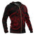 American Samoa Polynesian All Over Zip up Hoodie Red Turtle Tribal - Polynesian Pride