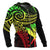 Hawaii Polynesian Zip up Hoodie Reggae Tribal Pattern - Polynesian Pride