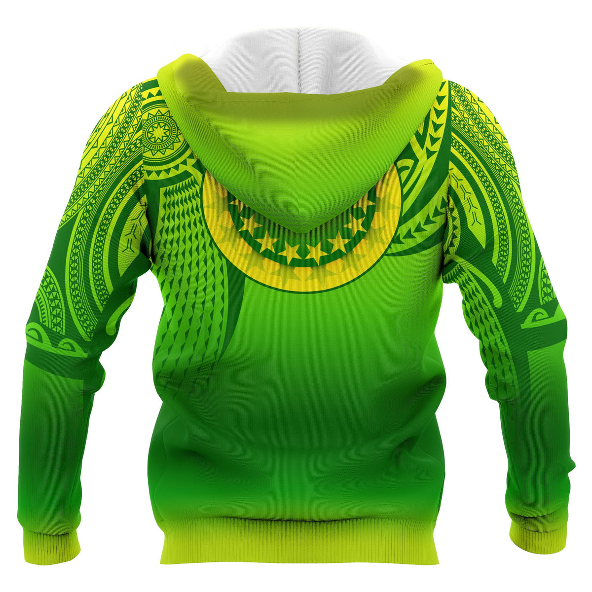 Cook Islands Polynesian Hoodie Tattoo Pattern - Polynesian Pride