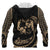 Tonga Polynesian ll Over Hoodie Gold Tribal Wave - Polynesian Pride