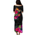 Federated States of Micronesia Hibiscus Polynesian Tribal Puletasi Dress - LT12 - Polynesian Pride