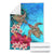 Hawaii Turtle Hibiscus Sea Premium Blanket - Ocean Of Love - AH - Polynesian Pride