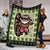 Hawaiian Quilt Christmas - Santa Claus Surf Premium Blanket - AH - Polynesian Pride