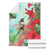 Hawaii Hummingbird Red Hibiscus Premium Blanket - AH - Polynesian Pride