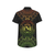 Hawaii Map Polynesian Sleeve Shirt - Reggae Color Version - Polynesian Pride