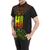 Hawaii Map Polynesian Sleeve Shirt - Reggae Color Version - Polynesian Pride