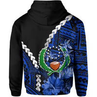 Pohnpei Hoodie Polynesian Style LT6 - Polynesian Pride