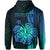 Custom Polynesian Hibiscus Zip Hoodie Hawaiian Style No.2 LT6 - Polynesian Pride