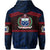 Samoa Rugby Polynesian Patterns Hoodie Blue - Polynesian Pride