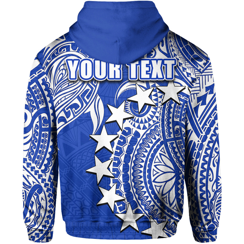 Custom Cook Islands Zip Hoodie Pukapuka LT6 - Polynesian Pride