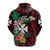 Wallis and Futuna Rugby Hoodie Hibiscus (Zip) - Polynesian Pride