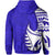 American Samoan Rugby Zip Hoodie Talavalu - Polynesian Pride