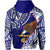 American Samoa Eagles In Heart Hoodie - Polynesian Pride