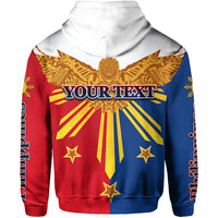 Custom Philippines Hoodie Eagle LT6 - Polynesian Pride