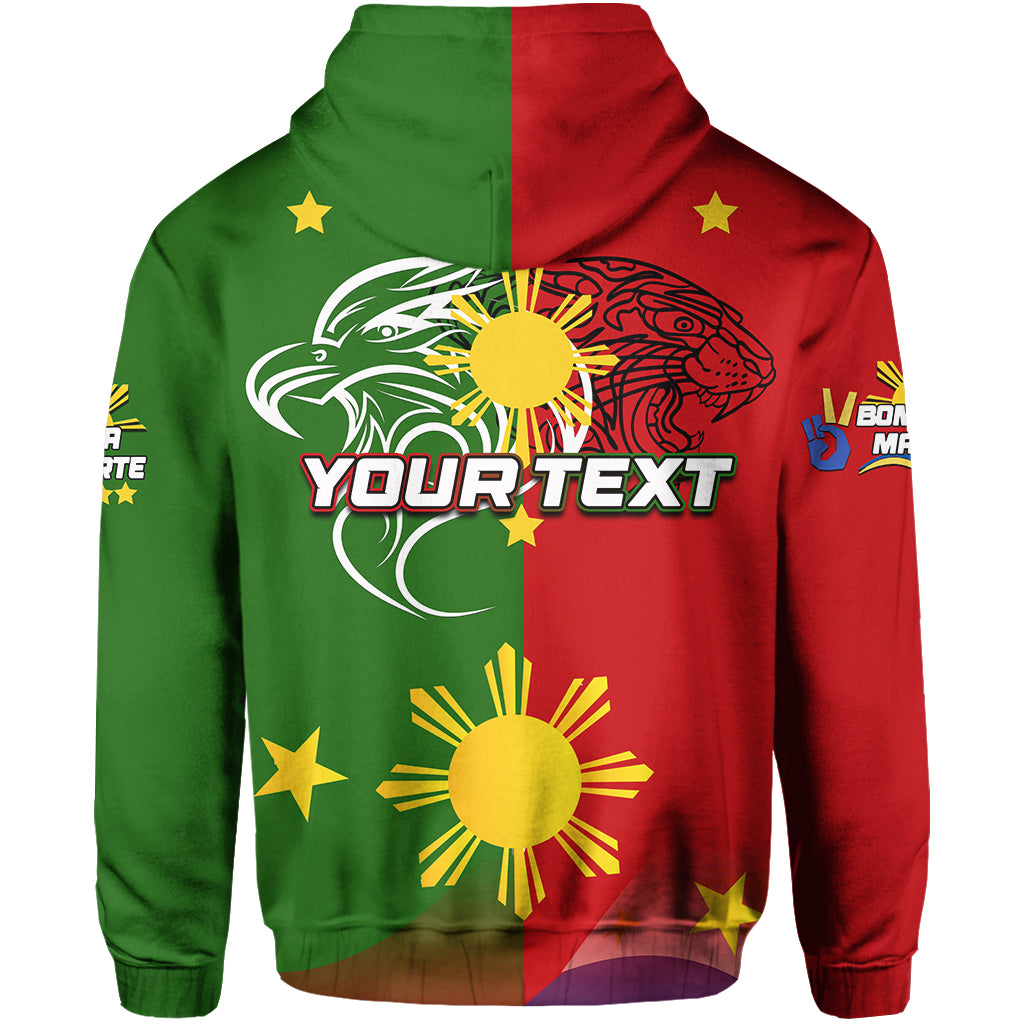 Custom Philippines Hoodie BBM and SARA 2022 LT6 - Polynesian Pride