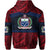 Samoa Rugby Polynesian Patterns Hoodie Red - Polynesian Pride