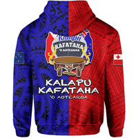 Custom Kalapu Kafataha O Aotearoa Zip Hoodie Half Style LT6 - Polynesian Pride