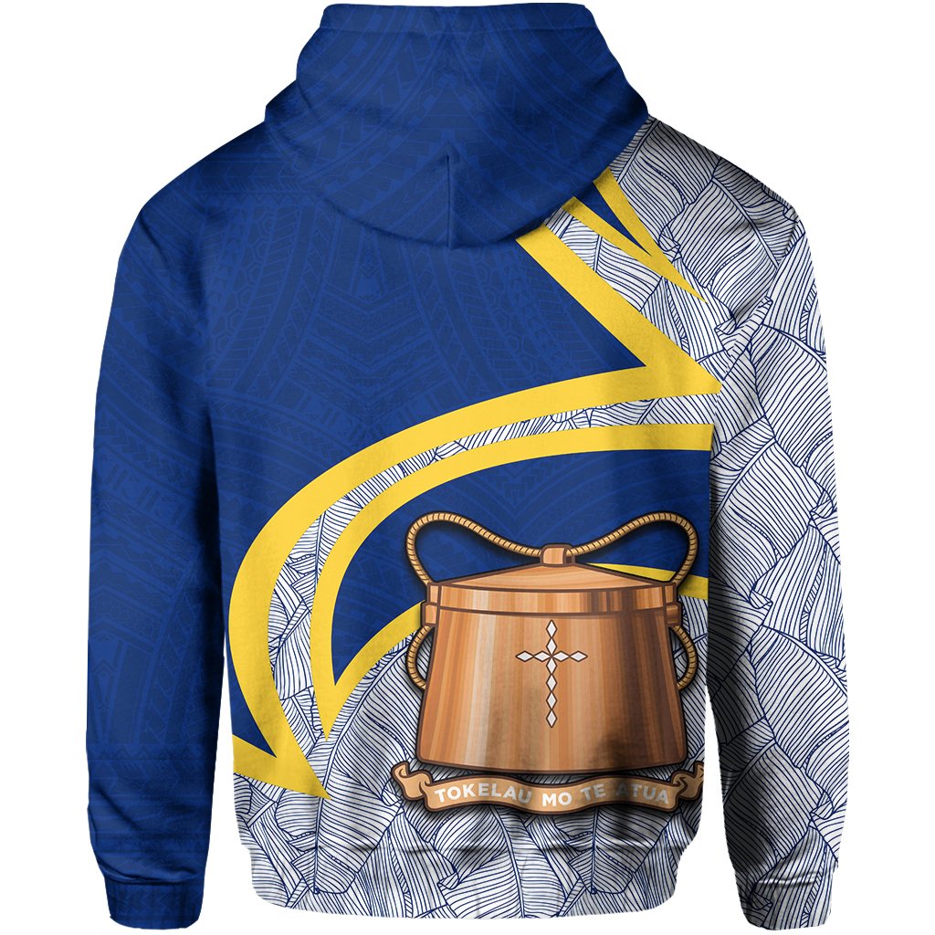 Tokelau Rugby Zip Hoodie Polynesian - Polynesian Pride
