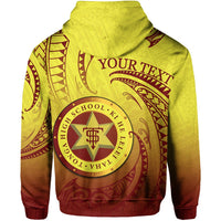 Custom Tonga High School Zip Hoodie Special Polynesian No.2 - Polynesian Pride