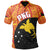 Papua New Guinea Polynesian Polo Shirt Rugby Unisex Black - Polynesian Pride