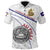 American Samoa Polo Shirt Au Filli Football Style Unisex White - Polynesian Pride