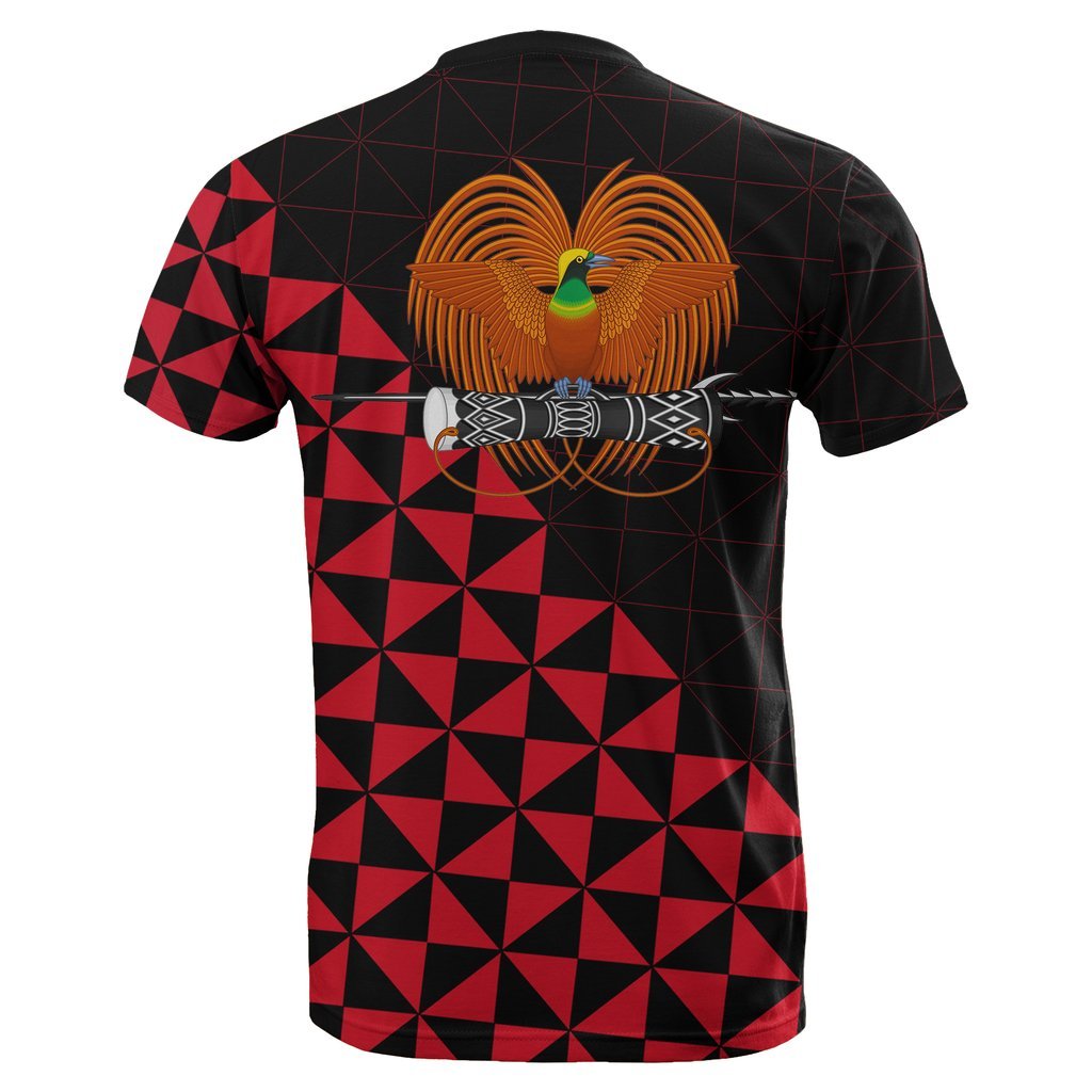 Papua New Guinea Polynesian T Shirts Coat Of Arms - Polynesian Pride