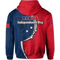 Samoa Independence Day Tribal Tattoo Hoodie No.1 LT6 - Polynesian Pride