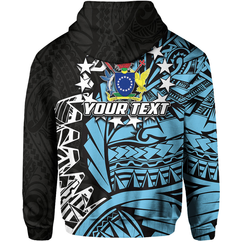 Custom Cook Islands Hoodie Mauke Polynesian Style LT6 - Polynesian Pride