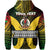 Custom Vanuatu Hoodie Polynesian Patterns Mix Pig Tusk LT6 - Polynesian Pride