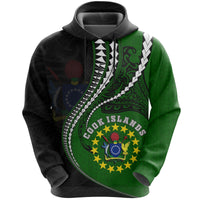 Cook Island Hoodie Kanaloa Tatau Gen Ck Unisex White - Polynesian Pride