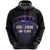 Cook Islands Turtle Pullover Hoodie (Purple) Unisex Purple - Polynesian Pride