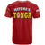 Mate Maa Tonga Rugby T Shirt Tongan Kupesi Red Style LT9 - Polynesian Pride