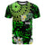 Hawaii Polynesian T Shirt Pahoa High & Intermediate School with Polynesian Patterns LT10 Green - Polynesian Pride