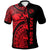 Custom Polynesian Tonga Polo Shirt Maui Moana Tattoo with Seal Tonga Unisex Red - Polynesian Pride