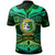 Tonga Custom Polo Shirt Liahona High Shool with Tonga Patterns with Green Effect LT10 - Polynesian Pride