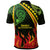 Hawaii Custom Polo Shirt Honokaa High and Intermediate School Polynesian Pattern Fire LT10 - Polynesian Pride