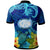 Hawaii Custom Polo Shirt Kealakehe High School with Polynesian Patterns and Hibicus Flower LT10 - Polynesian Pride