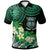 Tonga Custom Polo Shirt Takuilau College with Polynesian Patterns and Plumeria Flower LT10 - Polynesian Pride