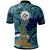 Hawaii Custom Polo Shirt Waiakea High School with Polynesian Culture and Tiki Surfer LT10 - Polynesian Pride