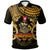 Hawaii Custom Polo Shirt Waipahu High School Marauders Pirates Polynesian Tribal Pattern LT10 Gold - Polynesian Pride