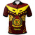 Tonga Custom Polo Shirt Vavau High Shool Tonga with Polynesian Patterns LT10 Red - Polynesian Pride