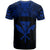 Hawaiian Kanaka T Shirt Demodern Blue - Polynesian Pride