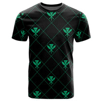 Kanaka Maoli T Shirt Regal Green AH - Polynesian Pride