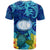 Hawaii Custom T Shirt Kealakehe High School with Polynesian Patterns and Hibicus Flower LT10 - Polynesian Pride