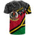 Vanuatu T Shirt Custom Vanuatu Independence Anniversary with Coat of Arms and Polynesian T Shirt LT10 - Polynesian Pride