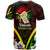 Vanuatu T Shirt Vanuatuan Independence Day Annivesary with Plumerian and Polynesian Patterns T Shirt LT10 - Polynesian Pride