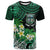 Tonga Custom T Shirt Takuilau College with Polynesian Patterns and Plumeria Flower LT10 - Polynesian Pride