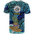 Hawaii Custom T Shirt Waiakea High School with Polynesian Culture and Tiki Surfer LT10 - Polynesian Pride